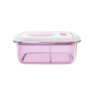 Silicone Leak Proof Food Container - 2 Compartment Lunchbox (900ml)