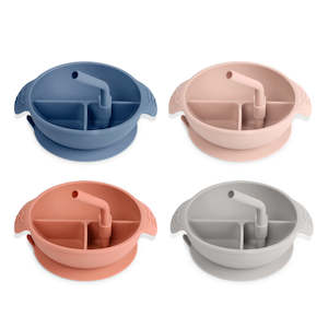 Silicone Divided Suction Bowl