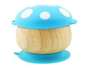 Dinnerware: Handcrafted Wooden Mushroom Bowl