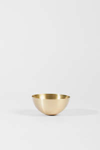 100mm Bowl - Spun Brass