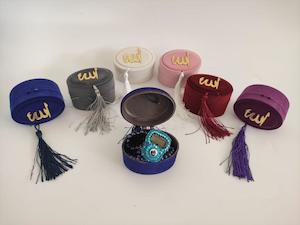 Velvet Gift Box Tasbeeh Set