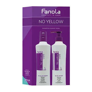 Cosmetic: Fanola No Yellow Shampoo and Mask Duo