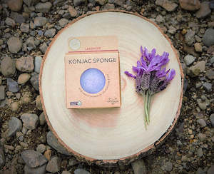 Nudi Point - Konjac Facial Sponge - Lavender