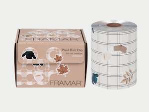 Internet only: Framar Plaid Hair Day Embossed Roll Foil 97.5m (320ft)