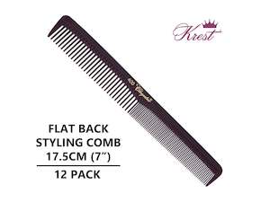 Krest Cleopatra #400 Styling Combs, Plum - 12 Pack