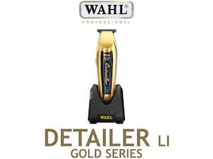 WAHL Professional 5 Star GOLD Series, Cordless Detailer Li Gold/Black