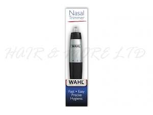 WAHL Nose/Ear Wet & Dry Nasal Hair Trimmer, Battery Powered