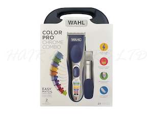 WAHL Color Pro Cordless Combo, 23pc Colour-Coded Haircutting Kit