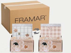 Framar Plaid Hair Day Pop Up Foil (500ct) 127 x 280mm (5x11) (12pc CARTON)