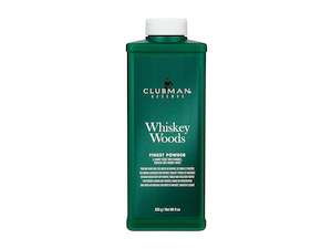 Clubman Reserve Finest Talc Powder, Whiskey Woods 255g