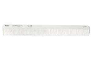 Diane Heat-Resistant & Static-Free White 8.75" Cutting Comb