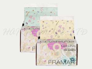 Framar Garden Party Pop Up Foil (500ct) 127 x 280mm (5x11) - Limited Edition