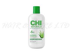 Internet only: CHI Naturals with Aloe Vera, Hydrating Shampoo 355ml