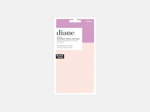 Diane Invisible Mesh Hair Nets, 3 Pack - Black