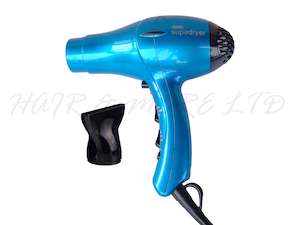 WAHL Superdryer Ionic Hair Dryer 1800w - Blue