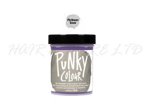 Internet only: Punky Colour Semi Permanent Hair Colour 100ml - Platinum Blonde Toner