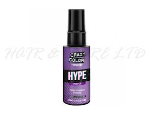 Crazy Color Hype Pure Pigments - Purple 50ml (High Concentration Colour)