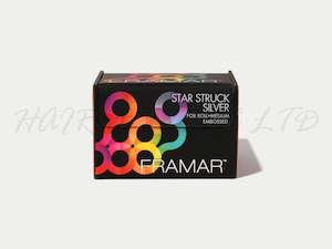 Internet only: Framar Star Struck Silver Embossed Roll Foil 97.5m (320ft)