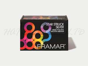 Framar Star Struck Silver Smooth Foil, Large Roll 488m (1600ft)