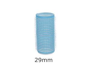 Hair Ware Defined Curl Self-Grip Rollers - Small Aqua 29mm (1-1/8") - 6 Pack