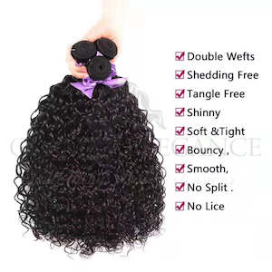 Glam Elegance: Glam Elegance Deep Wave AA 3Bundles Remy Human Hair Extension