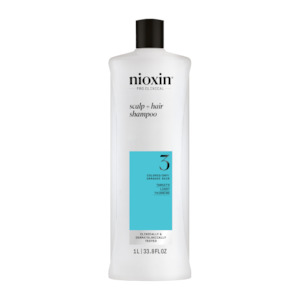 Nioxin System 3 Scalp + Hair Thickening Shampoo For Damaged Hair with Light Thinning 1 Litre