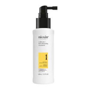 Nioxin System 1 Scalp + Hair Thickening Treatment For Natural Hair with Light Thinning 100ml