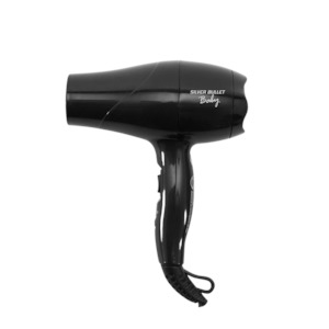 Silver Bullet Baby Travel Hair Dryer - Black