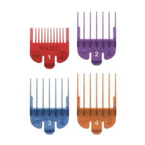 Wahl Coloured Comb Attachments 1-4