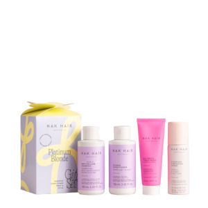 Nak Holiday Mini Quad Platinum Blonde Gift Pack