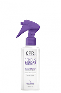 Hairdressing: CPR Serious Blonde Instant Toner