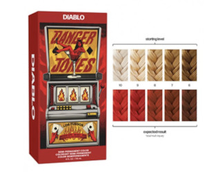 Hair care: Danger Jones Diablo Red Semi Permanent Colour