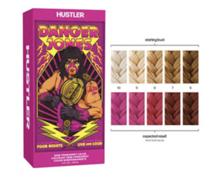 Hair care: Danger Jones Hustler Pink Semi Permanent Colour