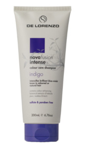 De Lorenzo Nova Fusion Intense Indigo Colour Care Shampoo