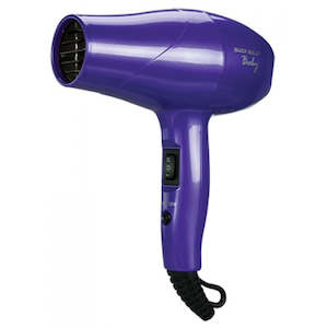 Silver Bullet Metallic Baby Travel Hair Dryer Purple