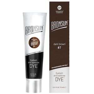 Bronsun Eyelash And Eyebrow Dye Dark Brown #7 15 ml