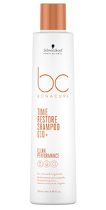 BC Bonacure Clean Performance Q10 Time Restore Shampoo 250ml