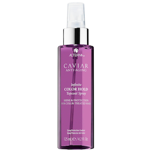 Hairdressing: Alterna Caviar Infinate Colour Hold Top Coat Spray 124ml