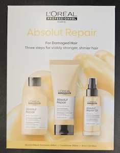 Loreal Absolut Repair Trio Pack