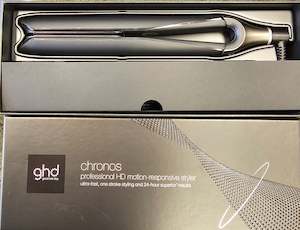 GHD Chronos Black Hair Straighter NEW