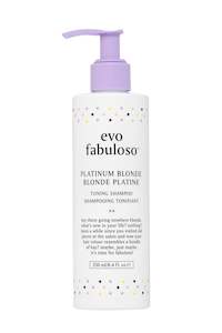 Evo Fab platinum shampoo