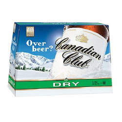 Liquor store: Canadian Club 10 pack bottles