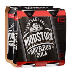 Woodstock 5% 4pk 440mL cans