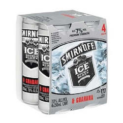 Liquor store: Smirnoff Guarana 4pk cans