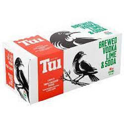 Tui Vodka Lime & Soda 18pk cans