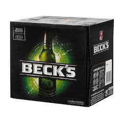 Liquor store: Becks 12pk bottles