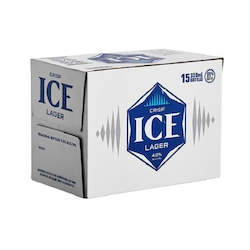 Liquor store: Ice Lager 15pk btls