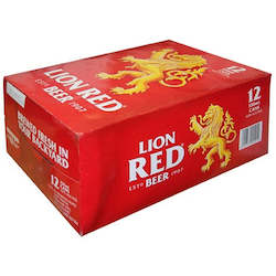 Liquor store: Lion Red 12pk Cans