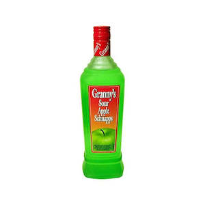 Liquor store: Granny's Sour Apple Schnapps Liquor