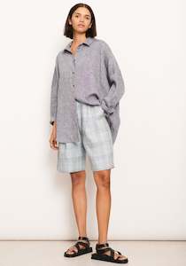 Pol Joss Shirt Linen Denim